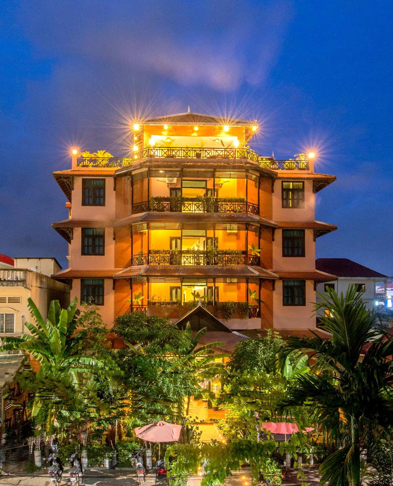 Jk Resident Hotel Sziemreap Kültér fotó